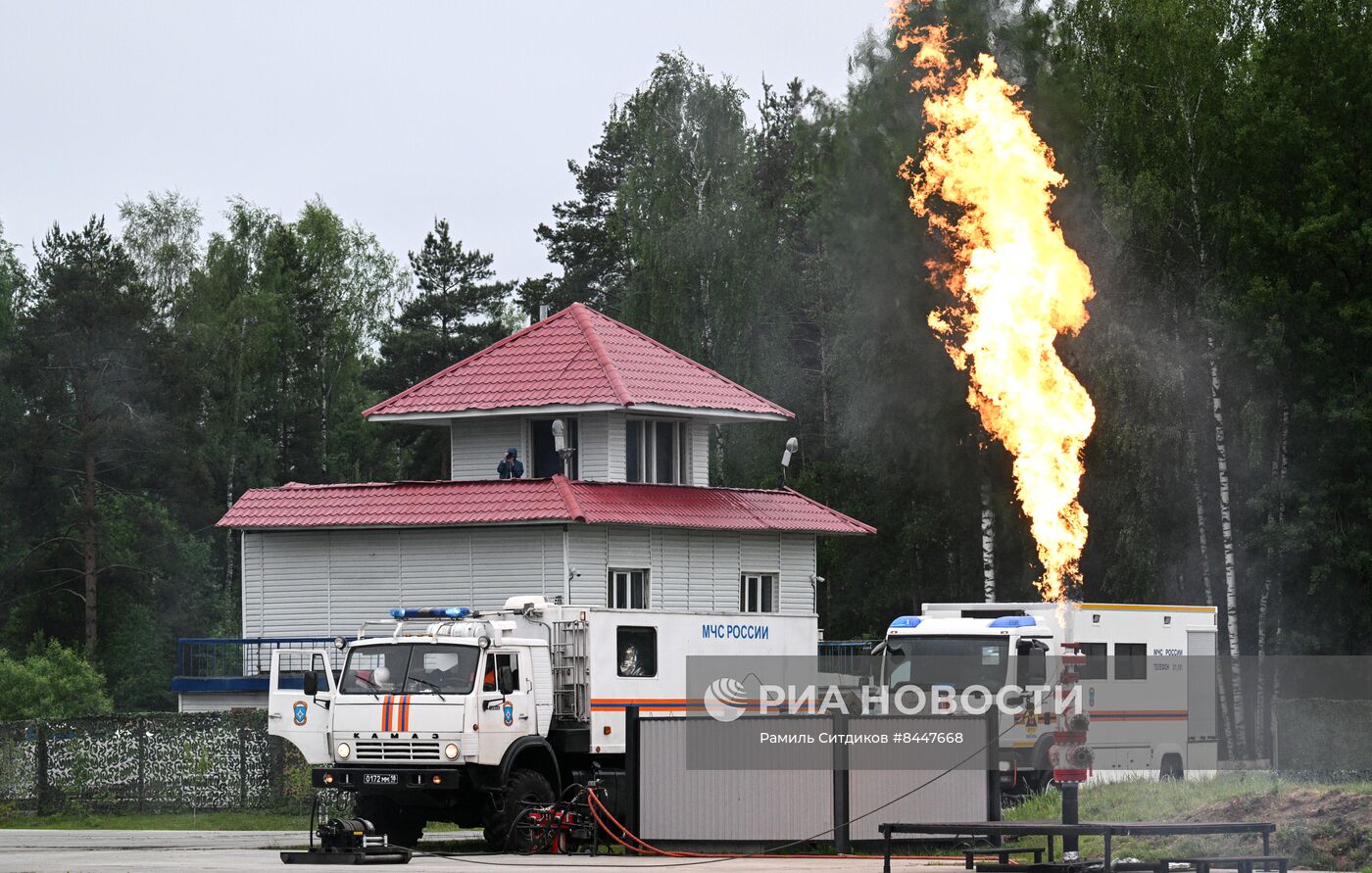 Демонстрационная программа в рамках международного салона "Комплексная безопасность - 2023"