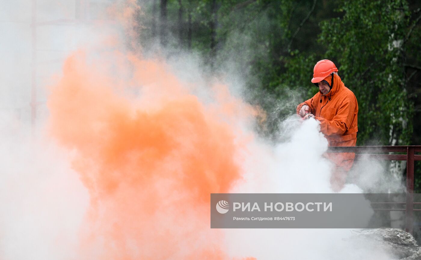 Демонстрационная программа в рамках международного салона "Комплексная безопасность - 2023"