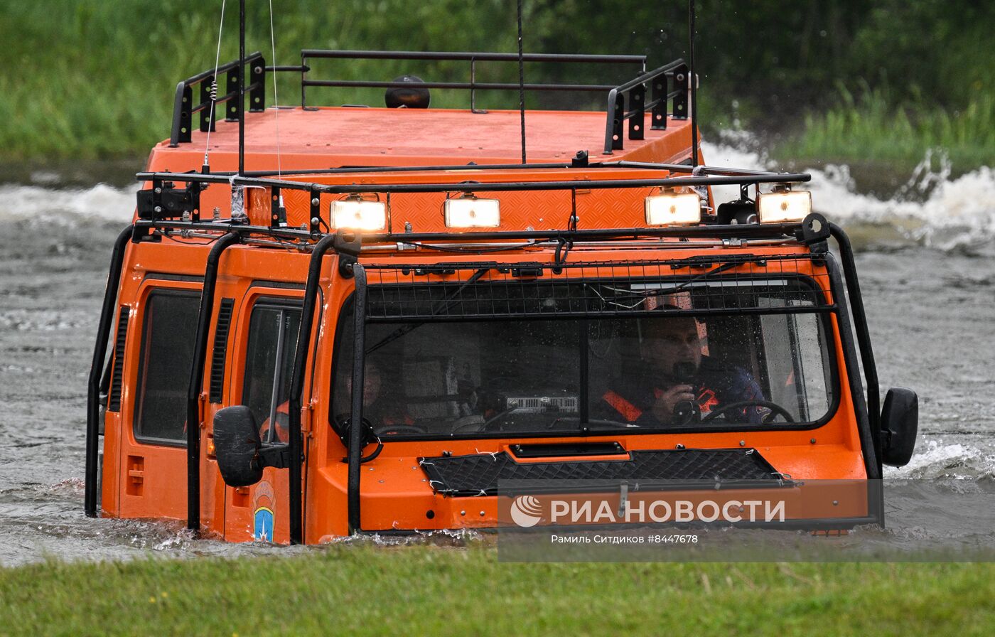 Демонстрационная программа в рамках международного салона "Комплексная безопасность - 2023"