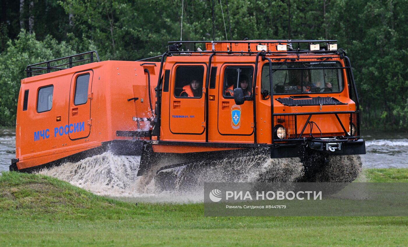 Демонстрационная программа в рамках международного салона "Комплексная безопасность - 2023"