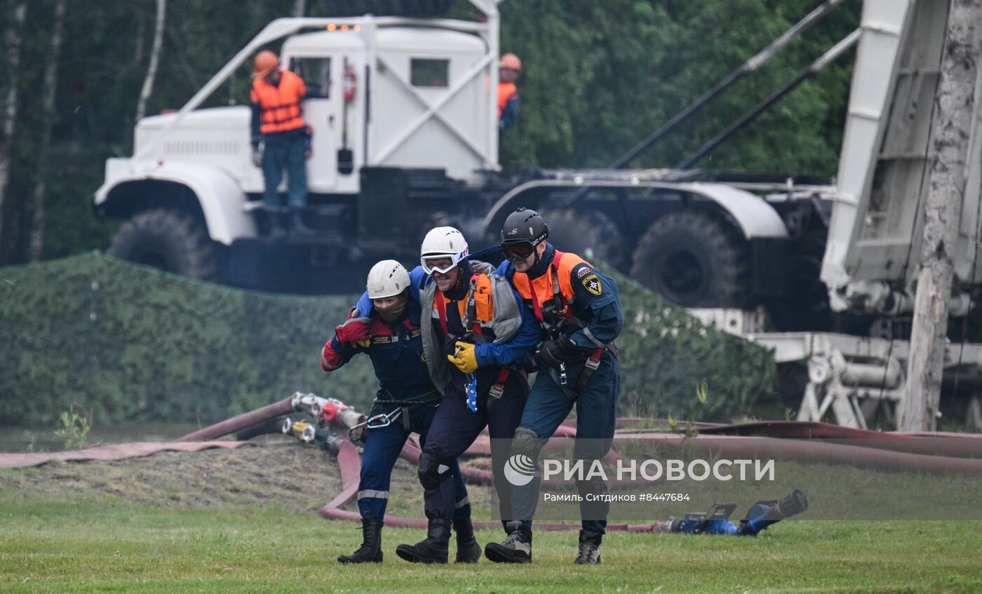 Демонстрационная программа в рамках международного салона "Комплексная безопасность - 2023"