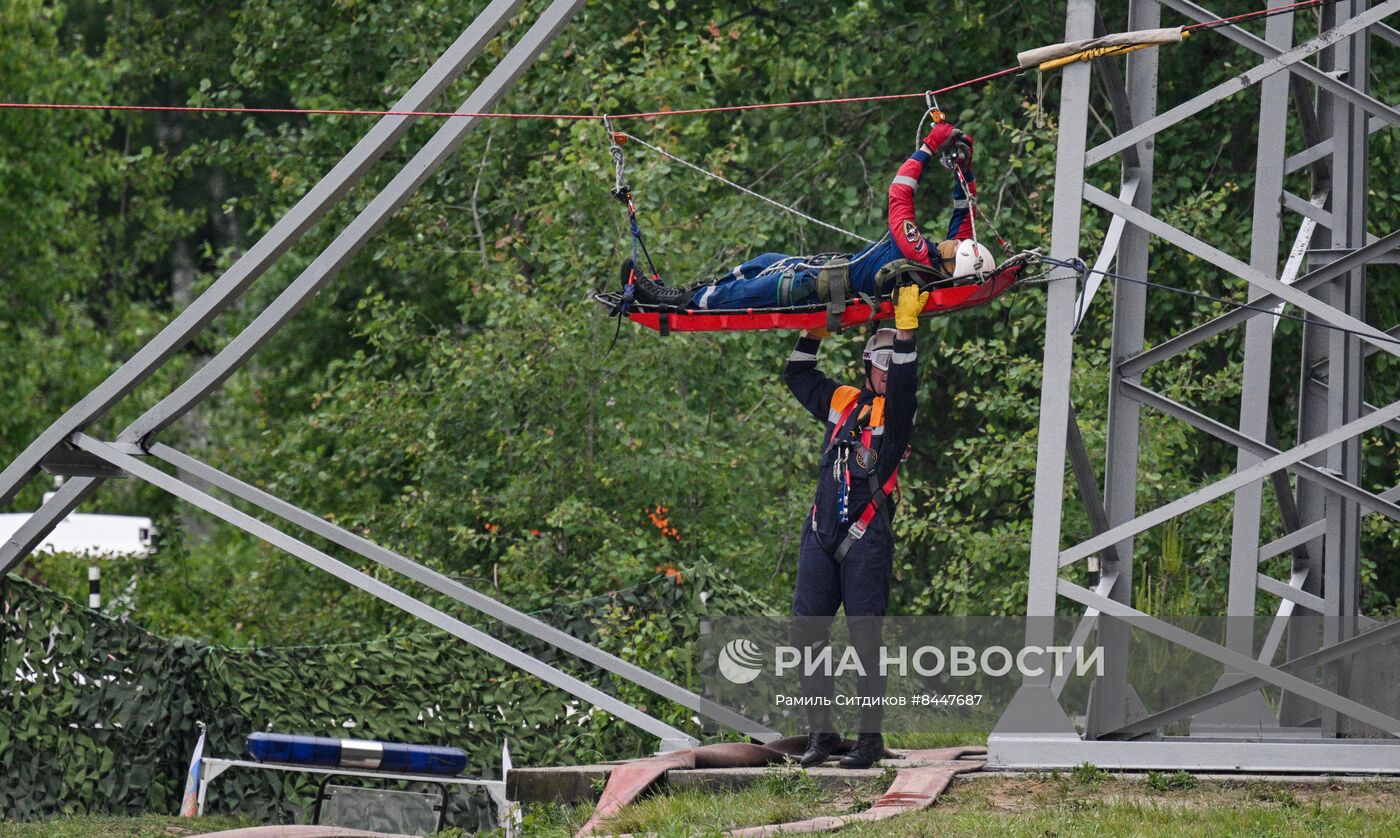 Демонстрационная программа в рамках международного салона "Комплексная безопасность - 2023"