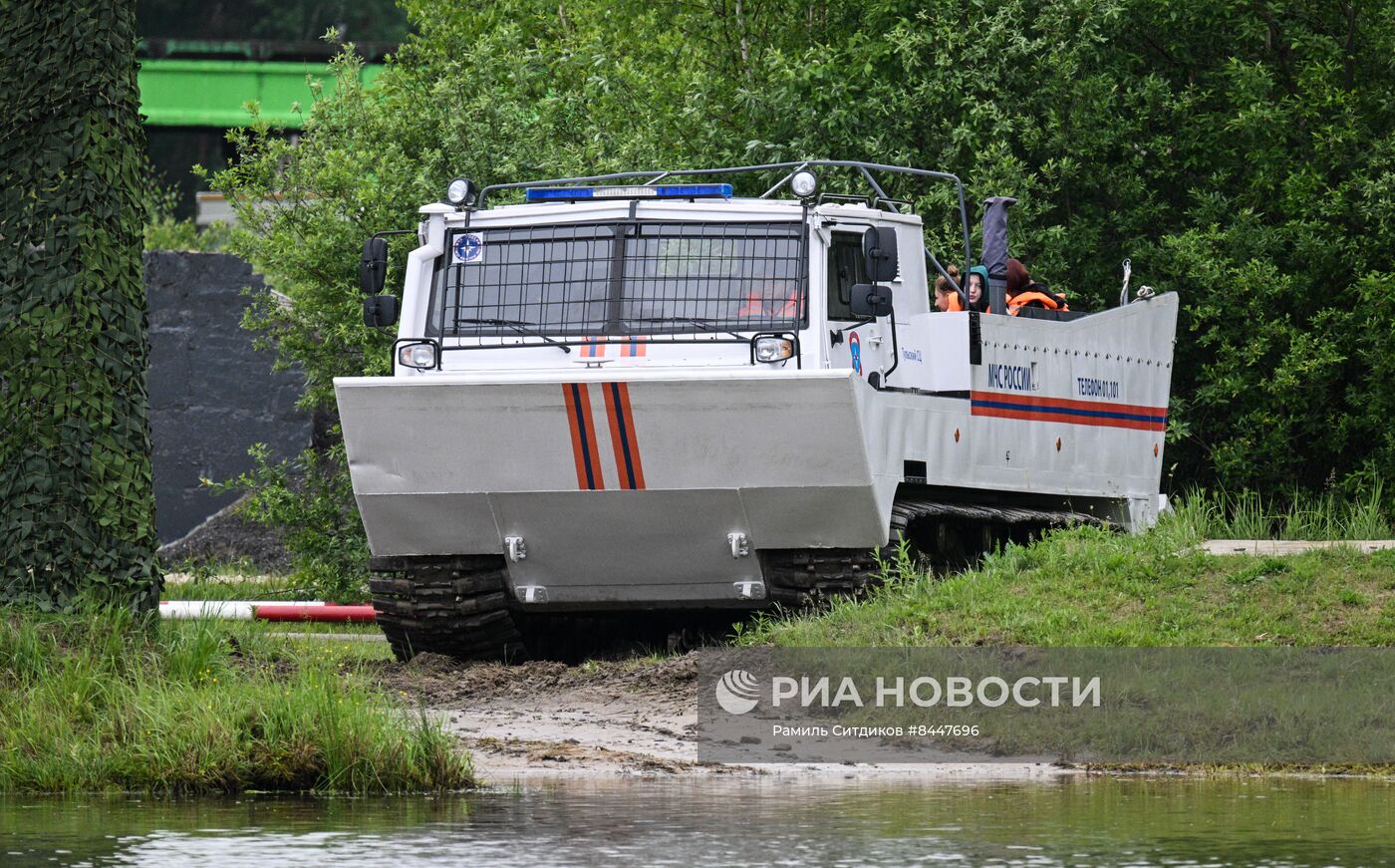 Демонстрационная программа в рамках международного салона "Комплексная безопасность - 2023"