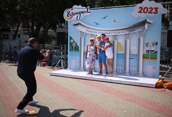 Начало курортного сезона в Геленджике