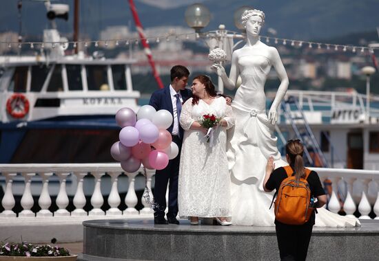 Начало курортного сезона в Геленджике