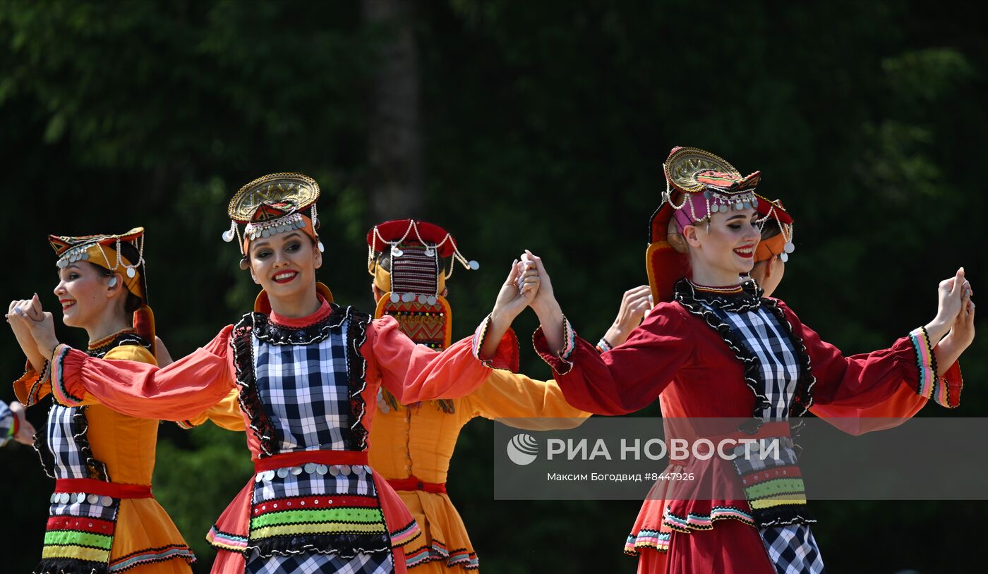 Праздник марийской культуры "Семык" в Татарстане