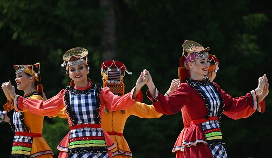 Праздник марийской культуры "Семык" в Татарстане