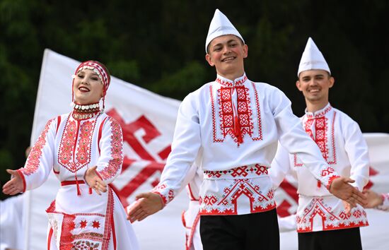 Праздник марийской культуры "Семык" в Татарстане