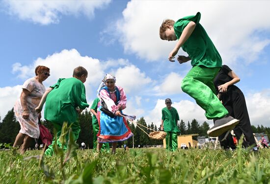 Праздник марийской культуры "Семык" в Татарстане