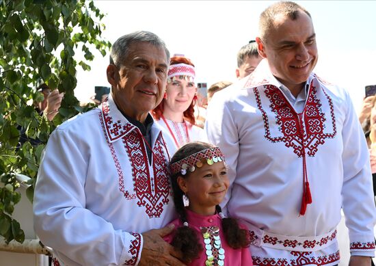 Праздник марийской культуры "Семык" в Татарстане