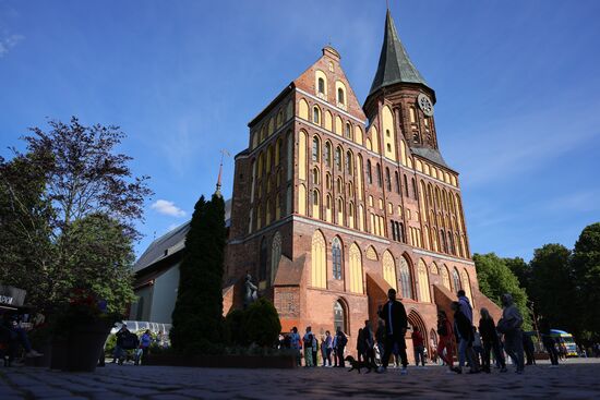 Туристический сезон в Калининграде