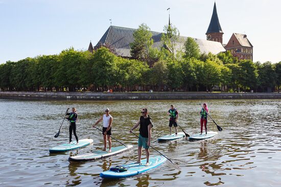 Туристический сезон в Калининграде