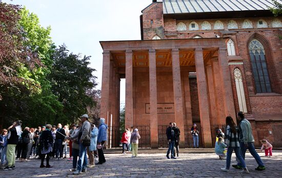 Туристический сезон в Калининграде