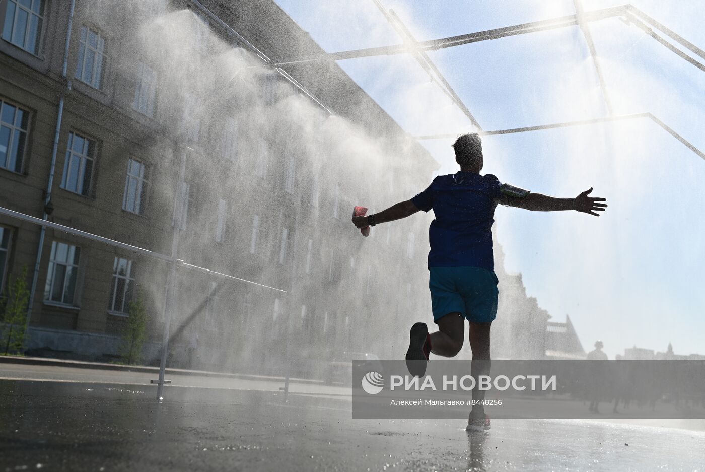 Жаркая погода в Омске