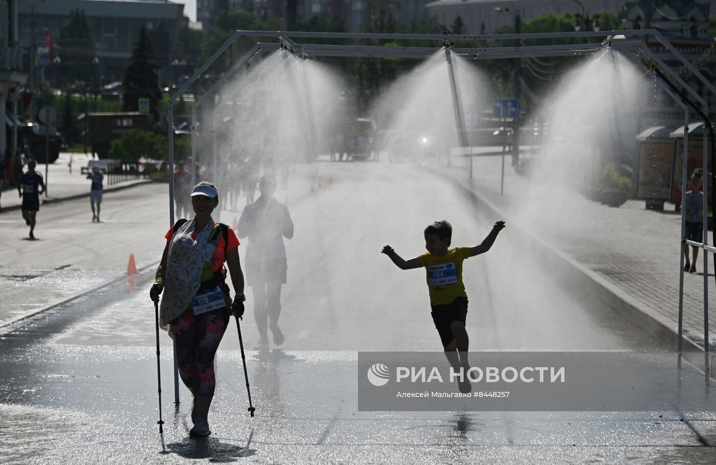 Жаркая погода в Омске