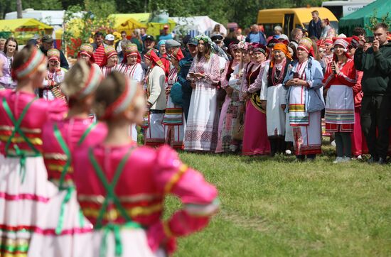 Национально-фольклорный праздник "Акша Келу" в Мордовии