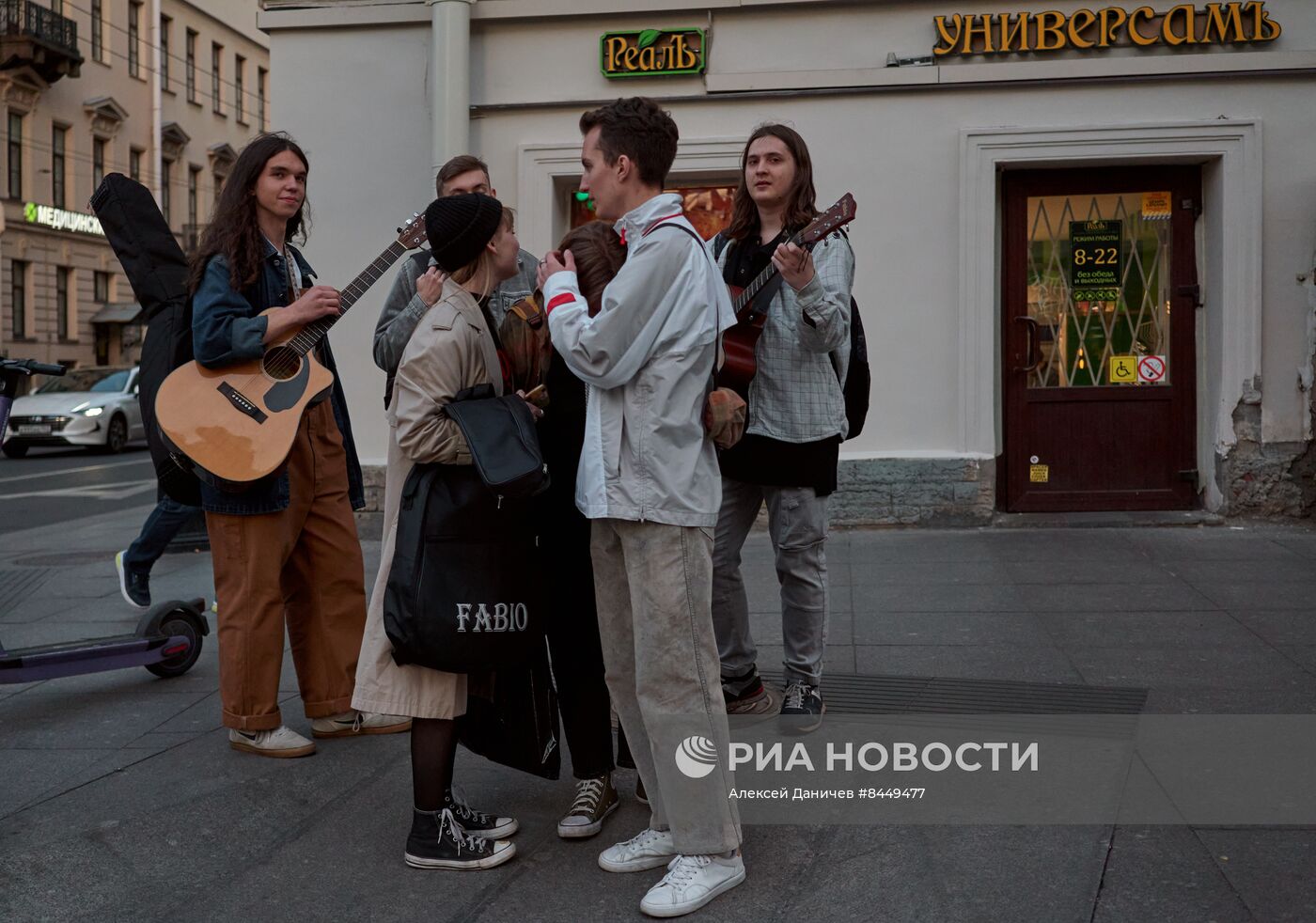 Белые ночи в Санкт-Петербурге 