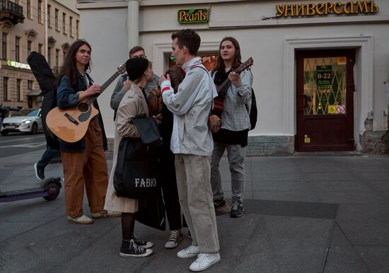 Белые ночи в Санкт-Петербурге 