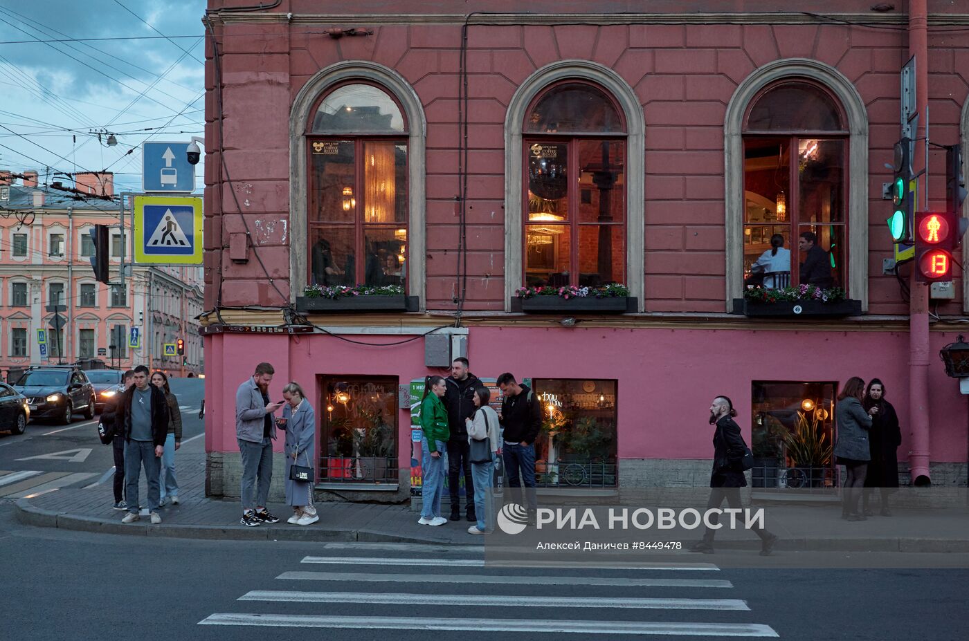 Белые ночи в Санкт-Петербурге 