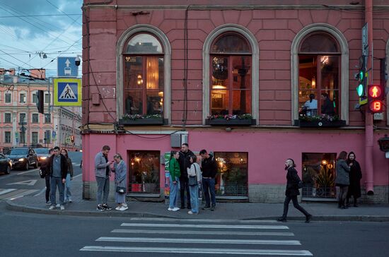 Белые ночи в Санкт-Петербурге 