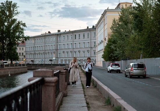 Белые ночи в Санкт-Петербурге 