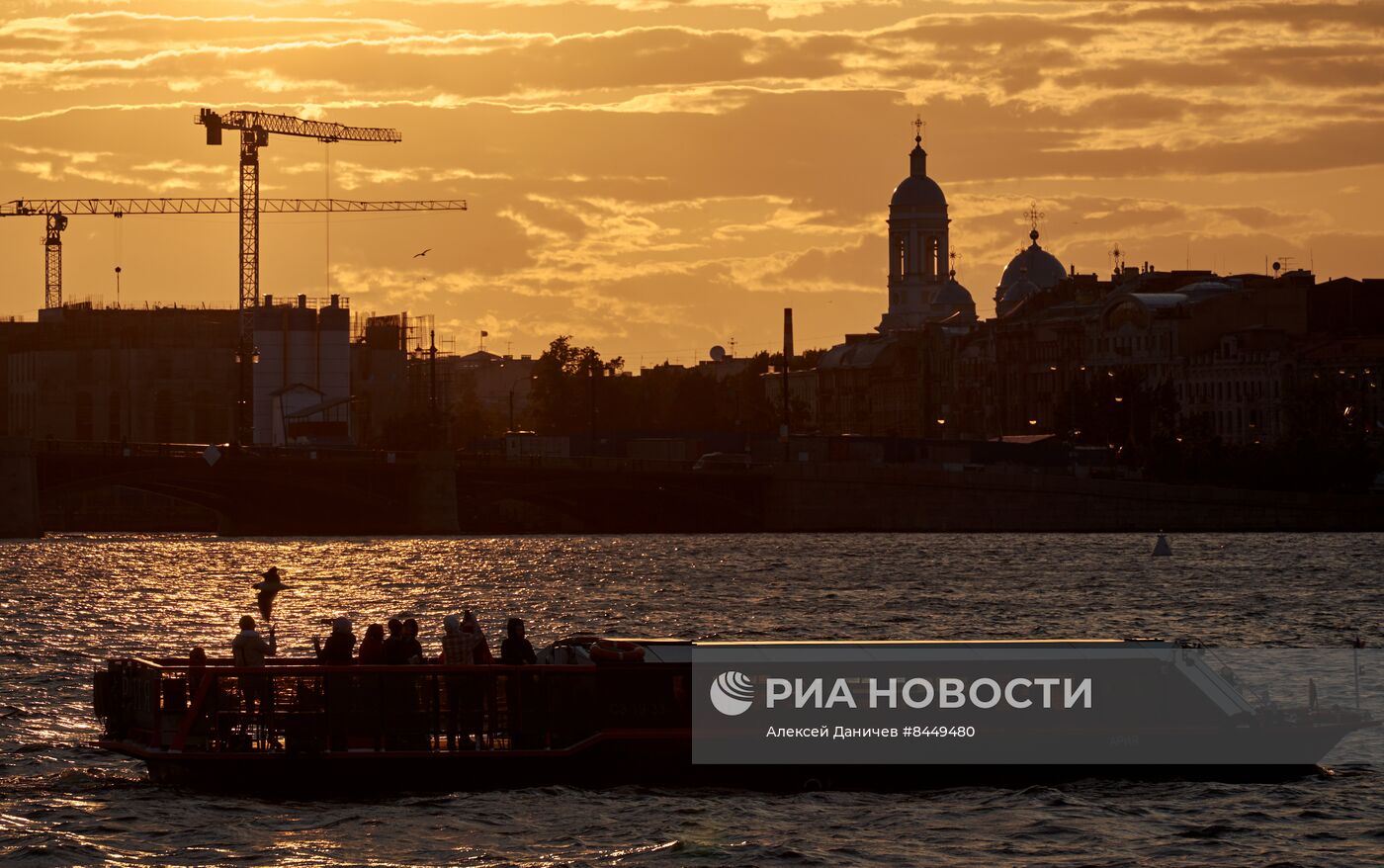 Белые ночи в Санкт-Петербурге 