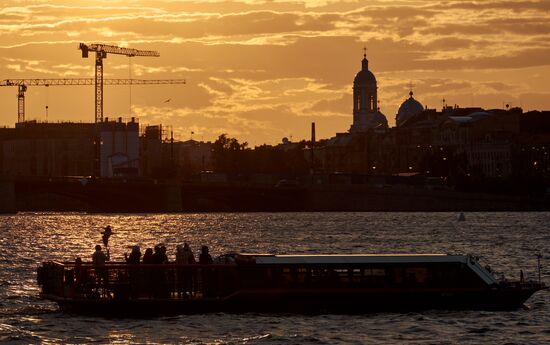 Белые ночи в Санкт-Петербурге 