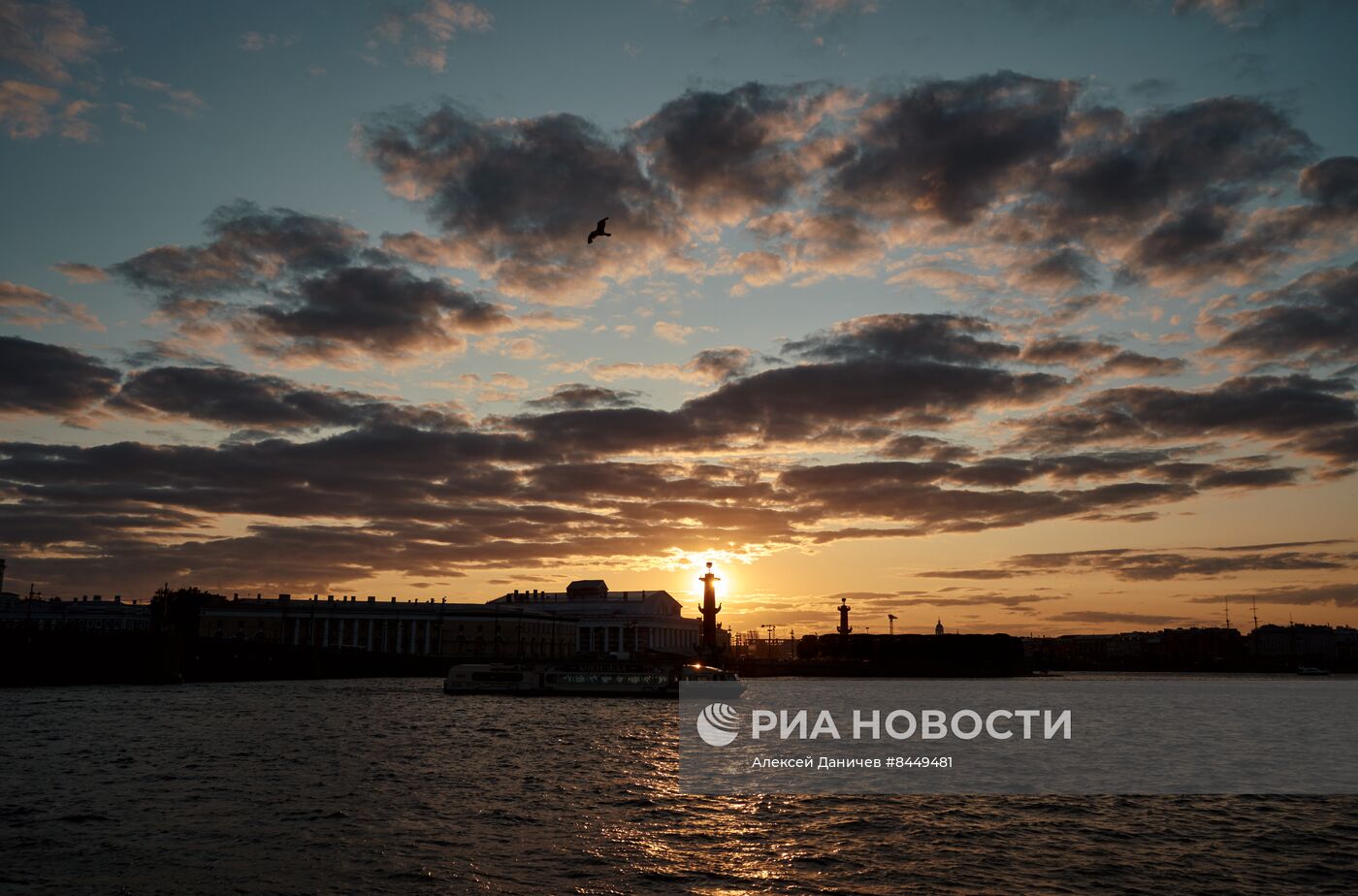 Белые ночи в Санкт-Петербурге 