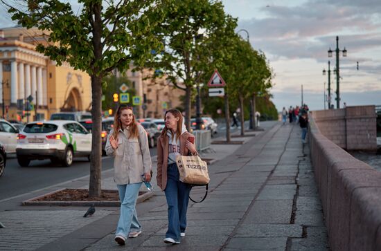 Белые ночи в Санкт-Петербурге 