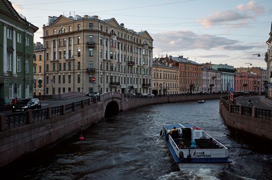 Белые ночи в Санкт-Петербурге 