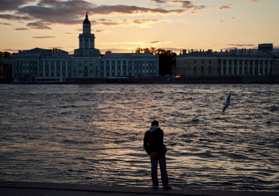 Белые ночи в Санкт-Петербурге 