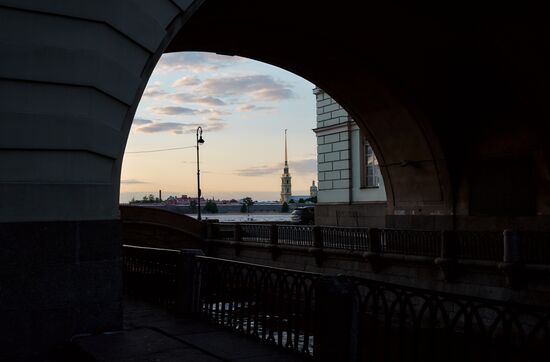 Белые ночи в Санкт-Петербурге 