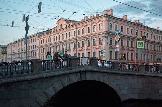 Белые ночи в Санкт-Петербурге 