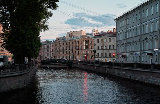 Белые ночи в Санкт-Петербурге 