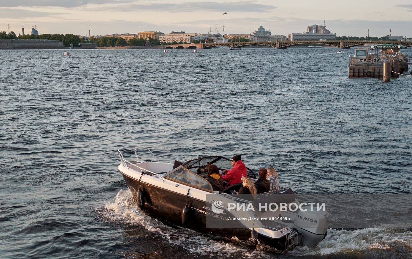 Белые ночи в Санкт-Петербурге 