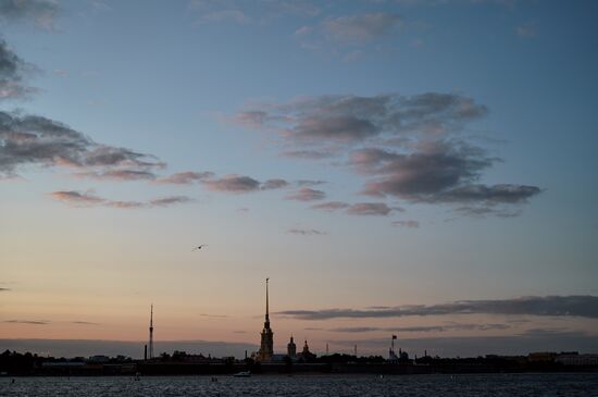 Белые ночи в Санкт-Петербурге 