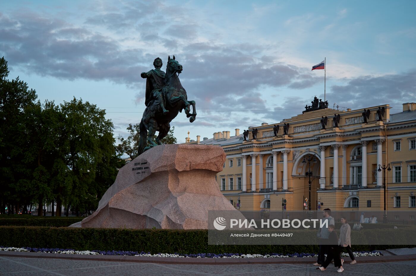 Белые ночи в Санкт-Петербурге 