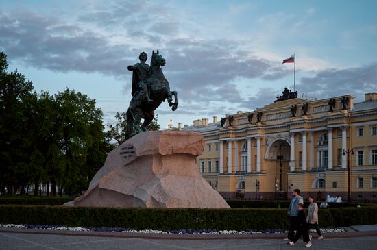 Белые ночи в Санкт-Петербурге 