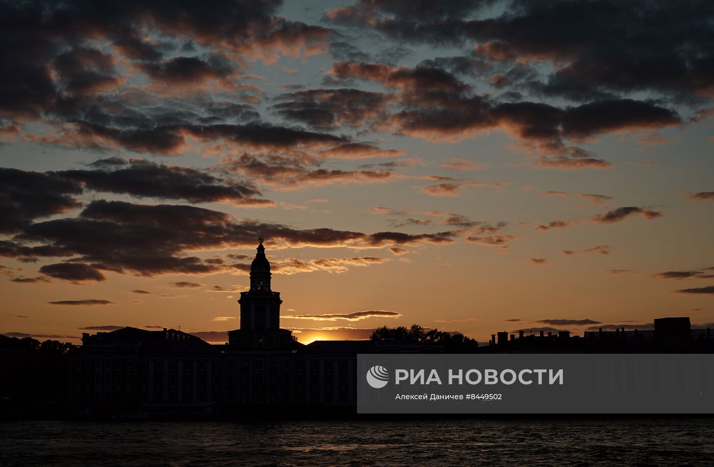 Белые ночи в Санкт-Петербурге 