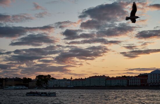 Белые ночи в Санкт-Петербурге 