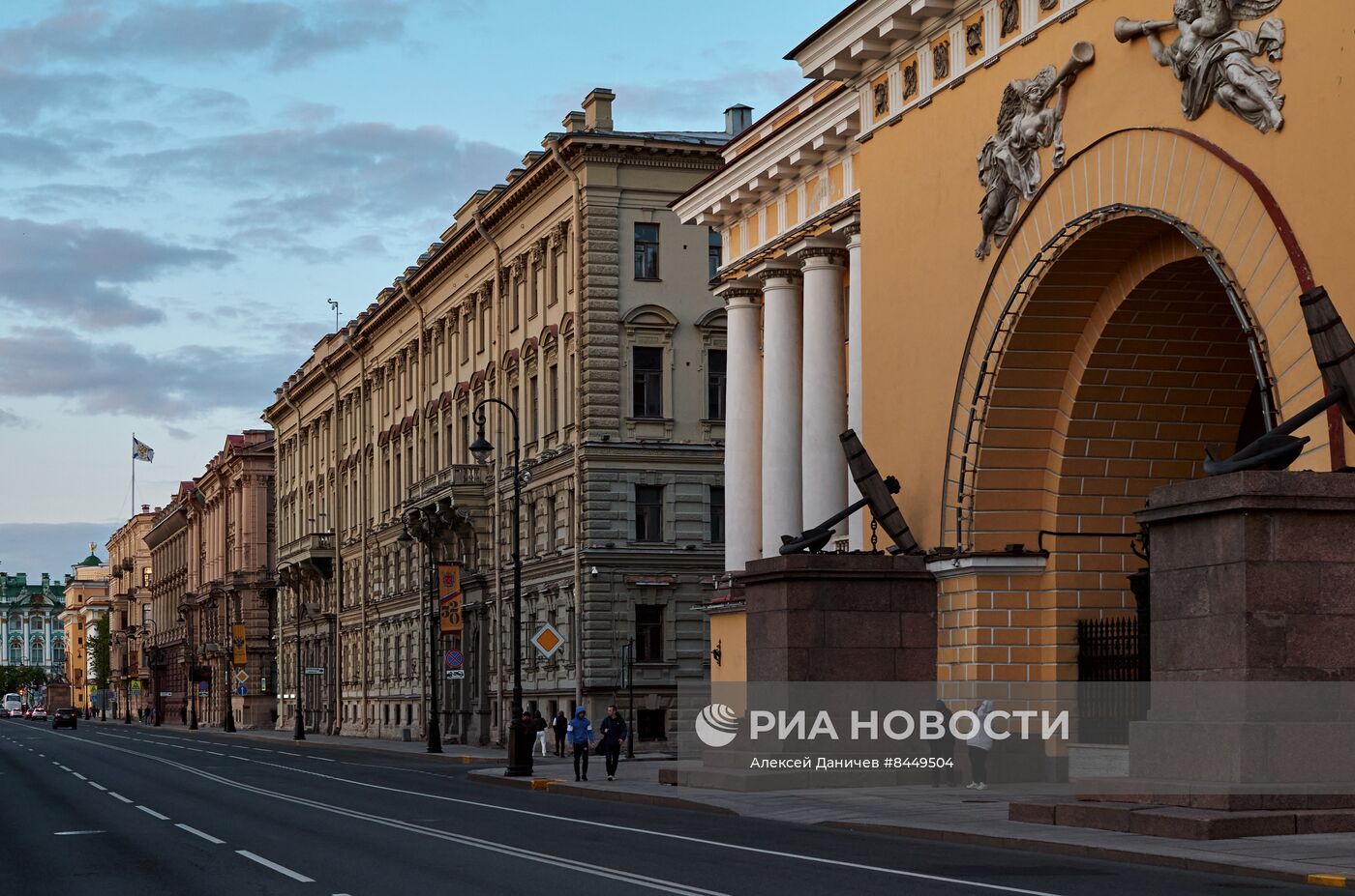 Белые ночи в Санкт-Петербурге 