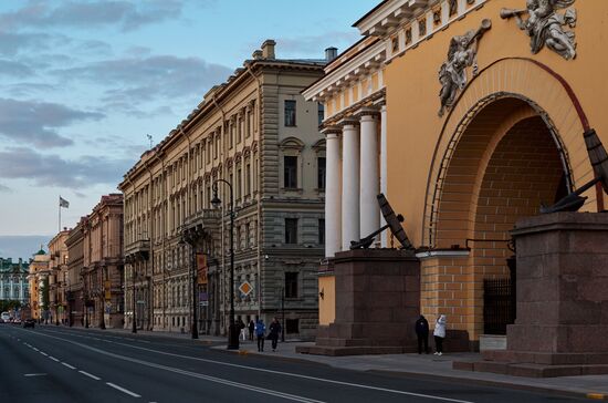 Белые ночи в Санкт-Петербурге 