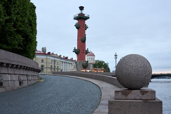 Белые ночи в Санкт-Петербурге 