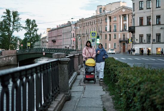 Белые ночи в Санкт-Петербурге 