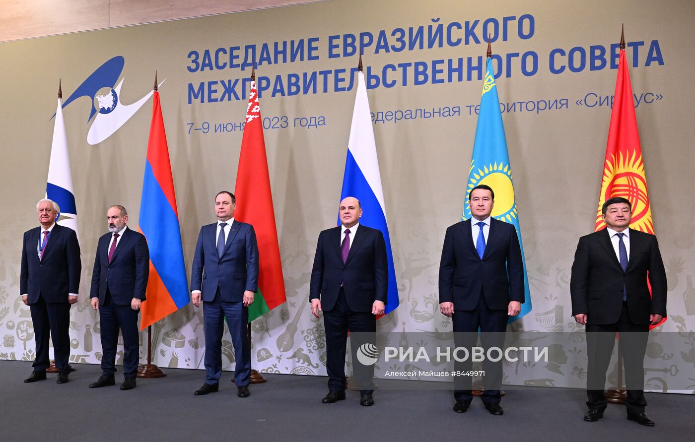 Евразийский межправительственный совет. Заседание в узком составе