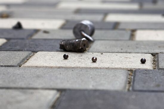 Беспилотник врезался в жилой дом в Воронеже