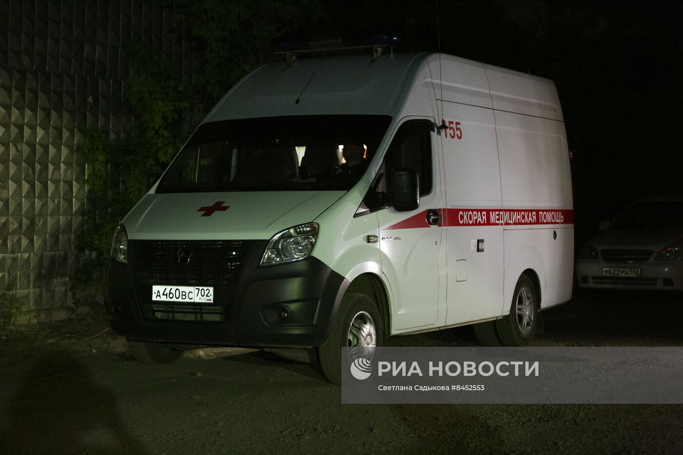 Пожар на ж/д вокзале в Уфе