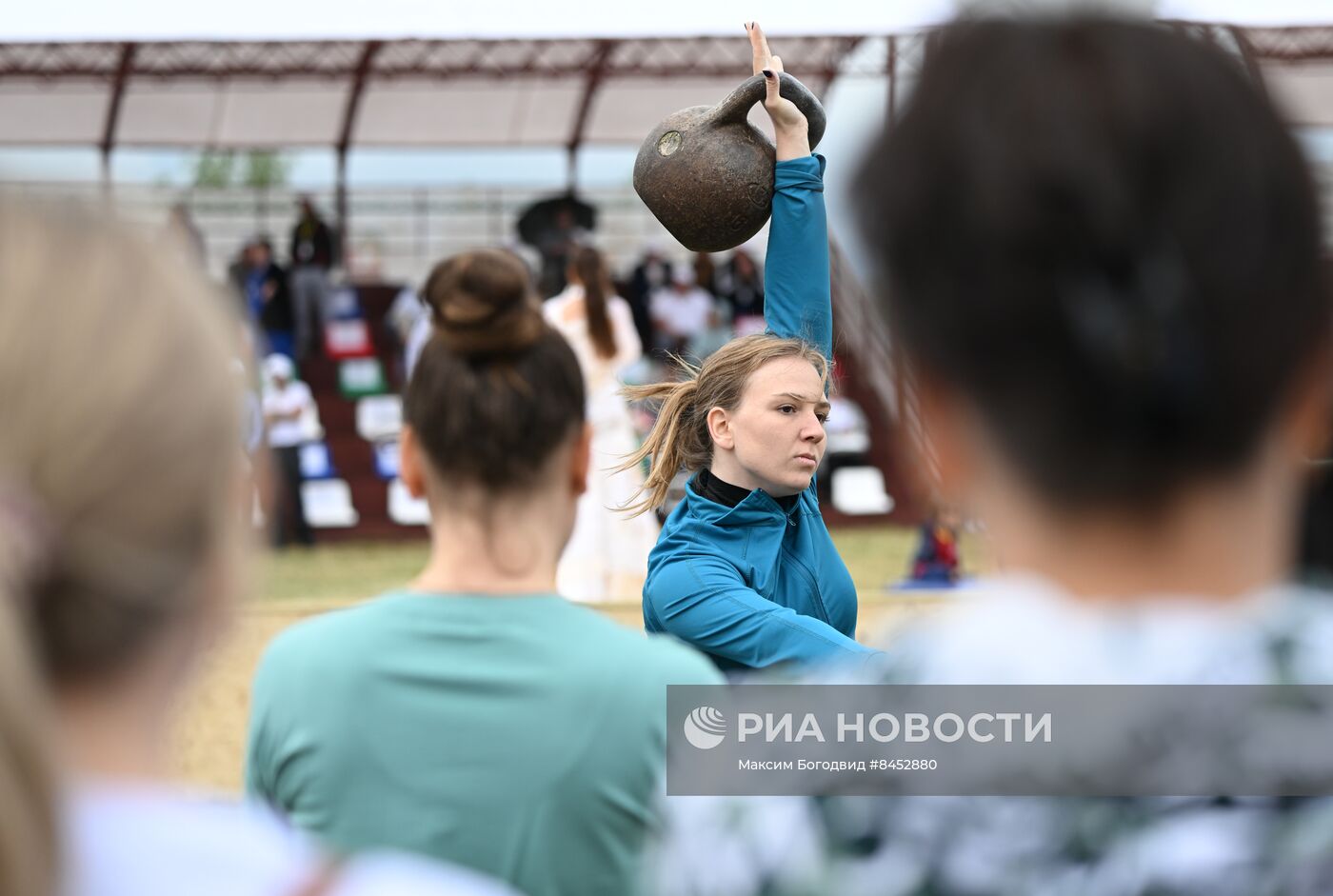 Празднование "Сабантуя" в Татарстане