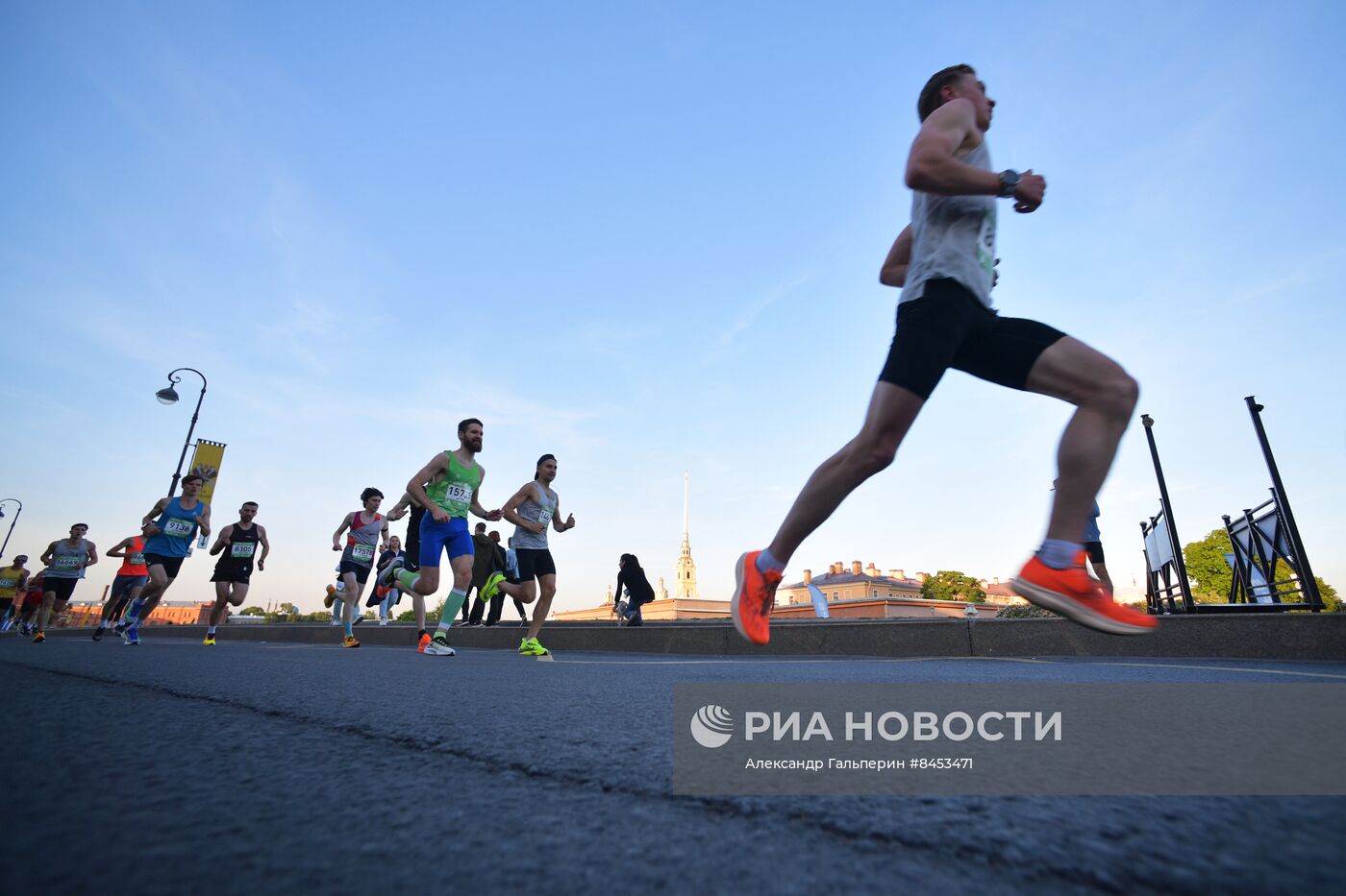 Марафон "Белые ночи" в Санкт-Петербурге