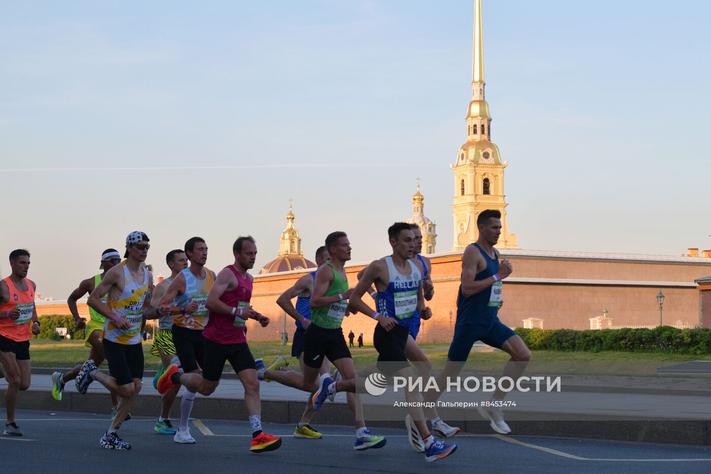 Марафон "Белые ночи" в Санкт-Петербурге